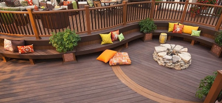 Gray TREX Decking in Palos Verdes Estates, CA