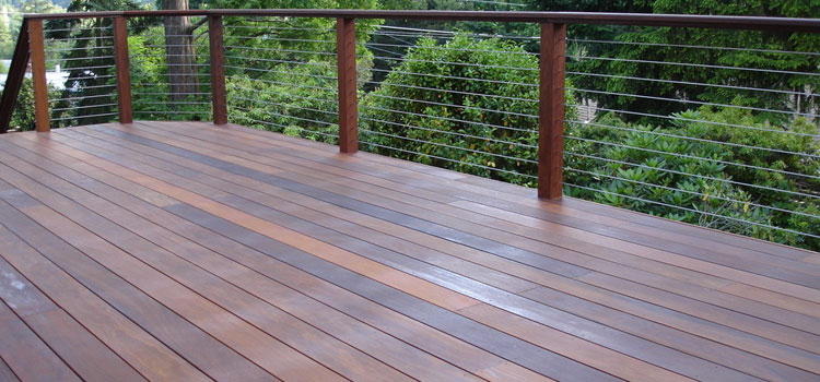 Installing IPE Decking in Palos Verdes Estates, CA